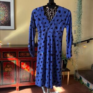 Reversible Long Sleeve Midi Dress • Empire Waist